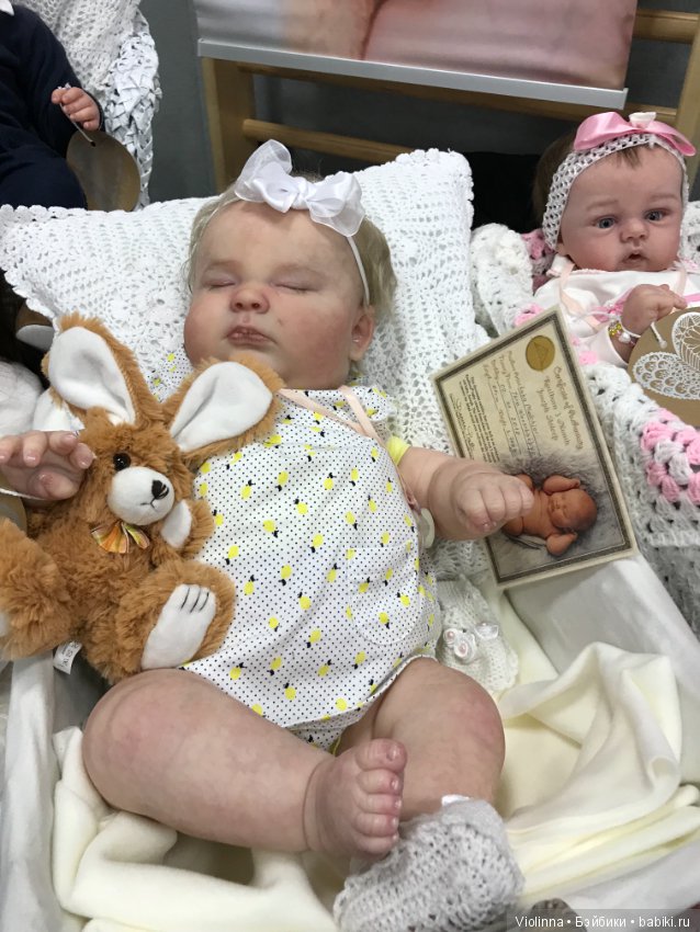 Выставка кукол в Эшвеге 2018-8. Реборн Puppenfesttage Eschwege