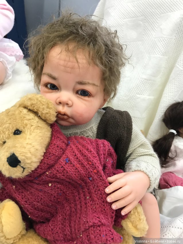 Выставка кукол в Эшвеге 2018-9. Реборн Puppenfesttage Eschwege (фото 10)