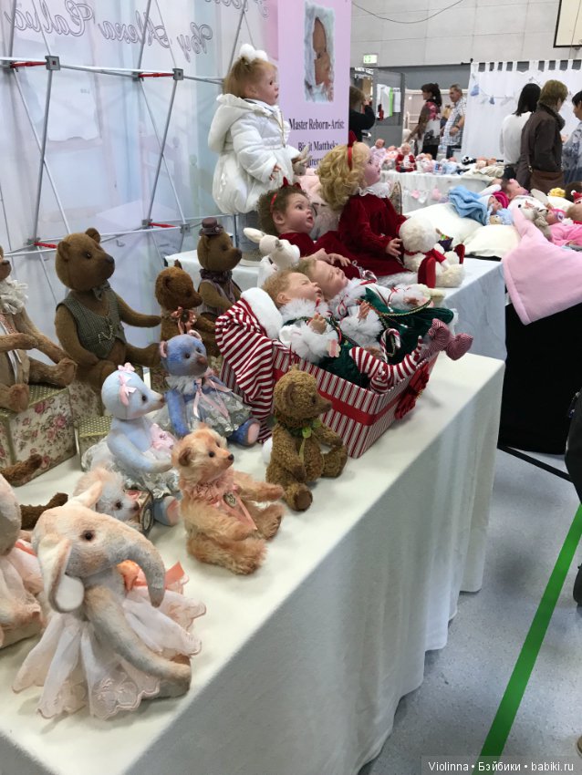 Выставка кукол в Эшвеге 2018-9. Реборн Puppenfesttage Eschwege (фото 4)