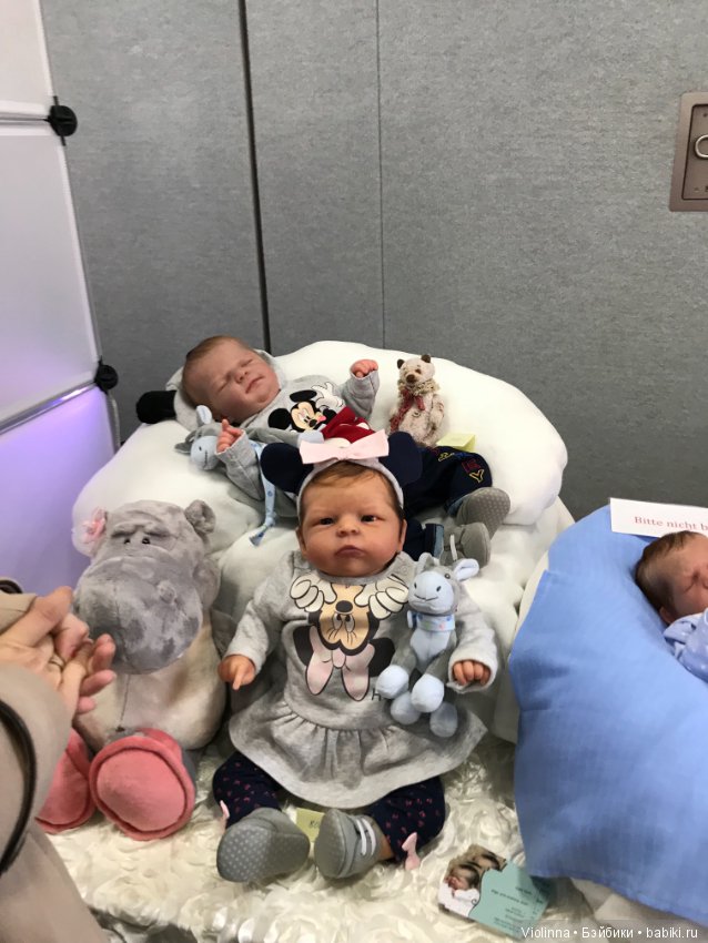 Выставка кукол в Эшвеге 2018-8. Реборн Puppenfesttage Eschwege