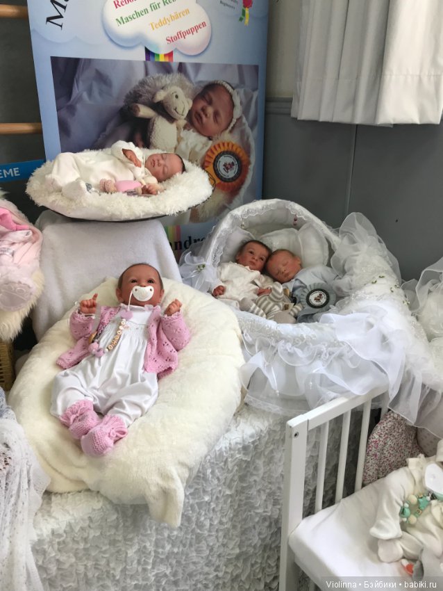 Выставка кукол в Эшвеге 2018-8. Реборн Puppenfesttage Eschwege
