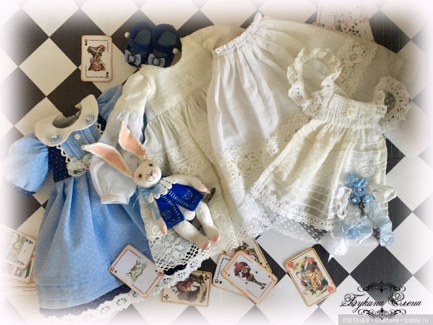 Алиса в стране чудес. Коллекционная авторская кукла (фото 10)