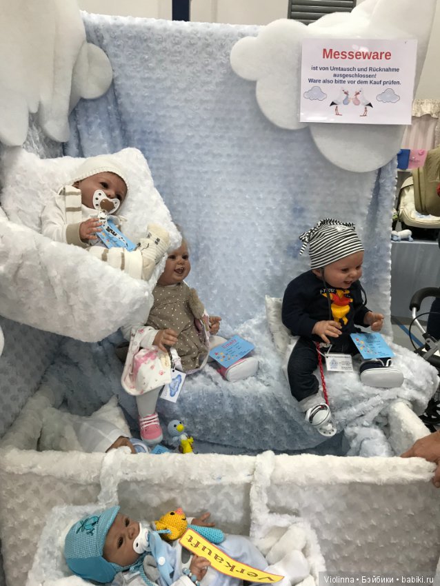 Выставка кукол в Эшвеге 2018-8. Реборн Puppenfesttage Eschwege