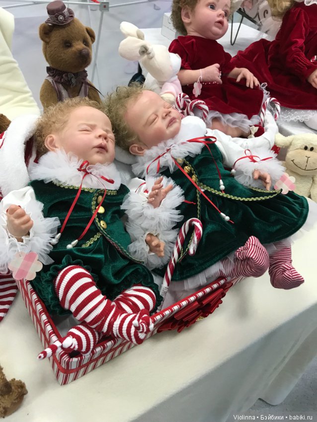 Выставка кукол в Эшвеге 2018-9. Реборн Puppenfesttage Eschwege (фото 5)