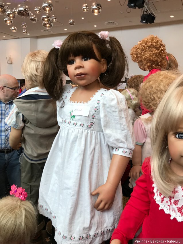 Выставка кукол в Эшвеге 2018-10. Куклы и аксессуары. Puppenfesttage Eschwege