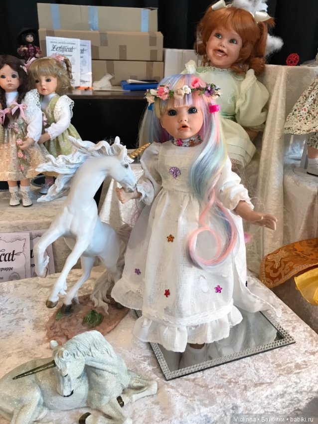Выставка кукол в Эшвеге 2018-10. Куклы и аксессуары. Puppenfesttage Eschwege