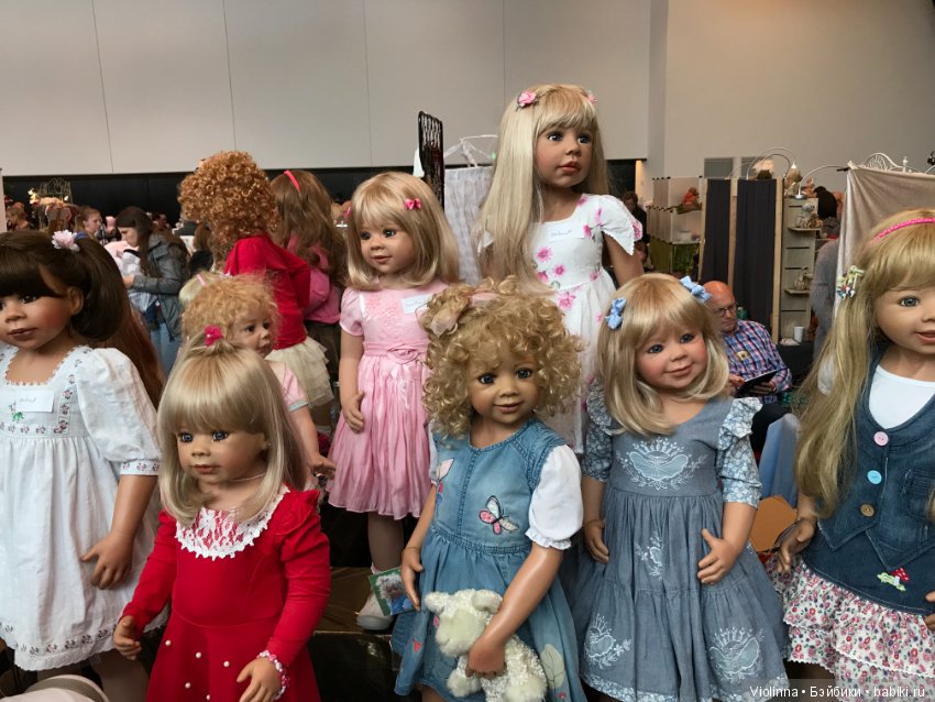 Выставка кукол в Эшвеге 2018-10. Куклы и аксессуары. Puppenfesttage Eschwege