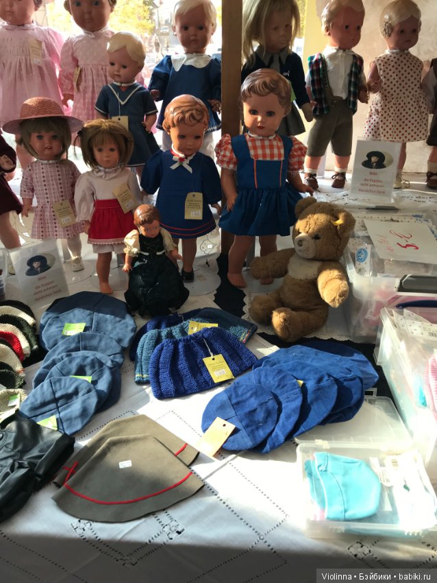 Выставка кукол в Эшвеге 2018-10. Куклы и аксессуары. Puppenfesttage Eschwege (фото 2)