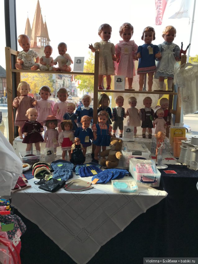 Выставка кукол в Эшвеге 2018-10. Куклы и аксессуары. Puppenfesttage Eschwege (фото 3)