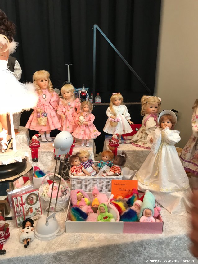 Выставка кукол в Эшвеге 2018-10. Куклы и аксессуары. Puppenfesttage Eschwege