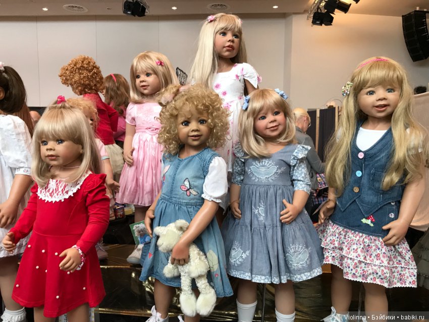 Выставка кукол в Эшвеге 2018-10. Куклы и аксессуары. Puppenfesttage Eschwege