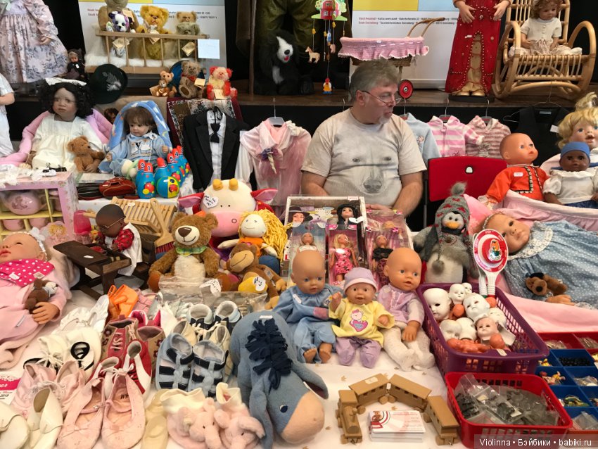 Выставка кукол в Эшвеге 2018-10. Куклы и аксессуары. Puppenfesttage Eschwege