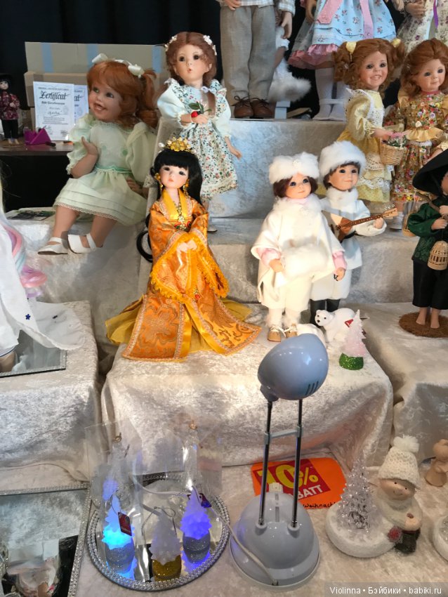 Выставка кукол в Эшвеге 2018-10. Куклы и аксессуары. Puppenfesttage Eschwege