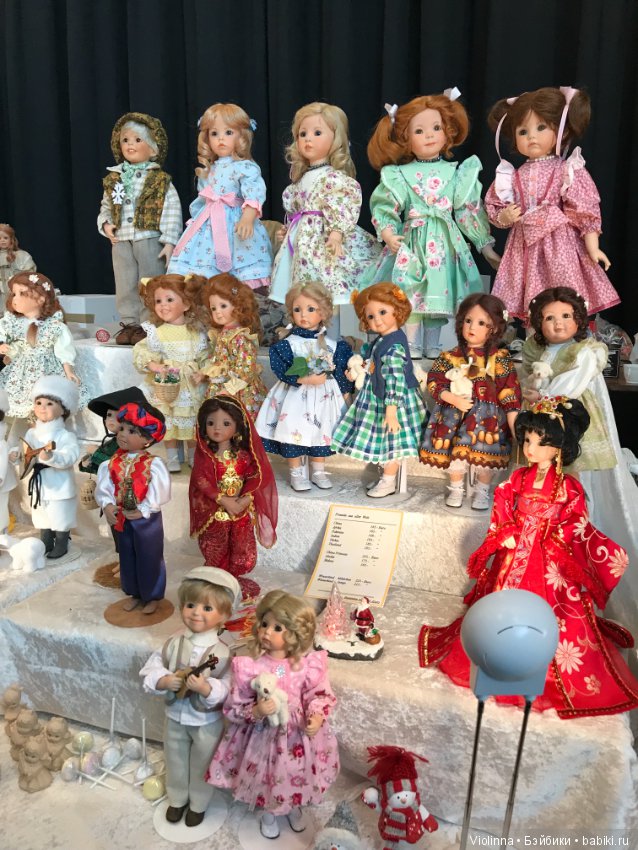 Выставка кукол в Эшвеге 2018-10. Куклы и аксессуары. Puppenfesttage Eschwege