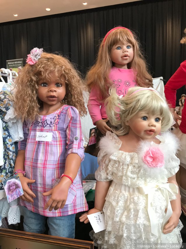 Выставка кукол в Эшвеге 2018-10. Куклы и аксессуары. Puppenfesttage Eschwege