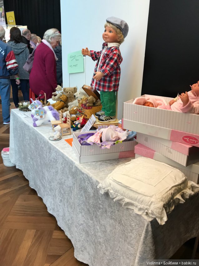 Выставка кукол в Эшвеге 2018-10. Куклы и аксессуары. Puppenfesttage Eschwege (фото 9)