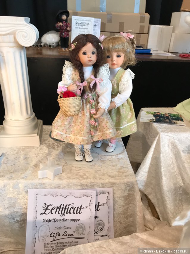 Выставка кукол в Эшвеге 2018-10. Куклы и аксессуары. Puppenfesttage Eschwege