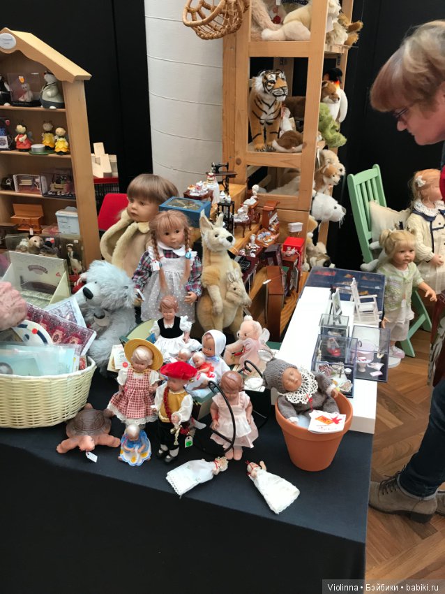 Выставка кукол в Эшвеге 2018-10. Куклы и аксессуары. Puppenfesttage Eschwege