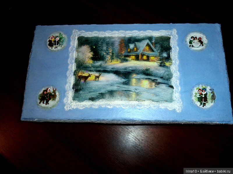 Набор ватных ёлочных игрушек