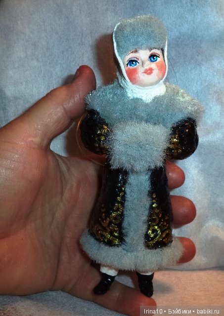 Набор ватных ёлочных игрушек