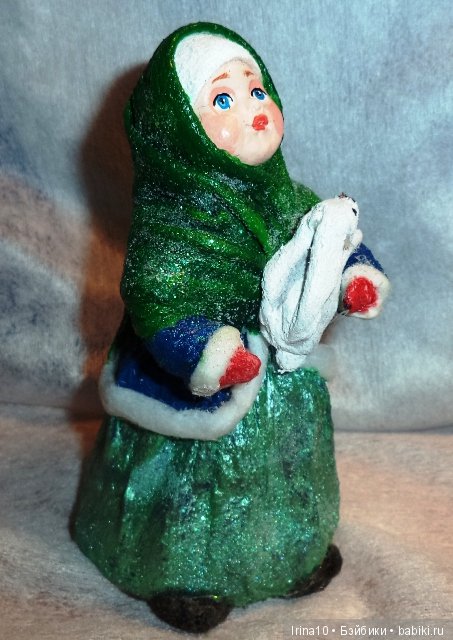 Набор ватных ёлочных игрушек