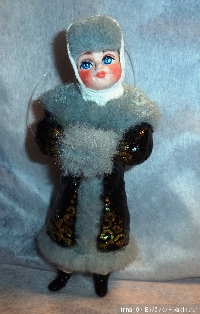 Набор ватных ёлочных игрушек