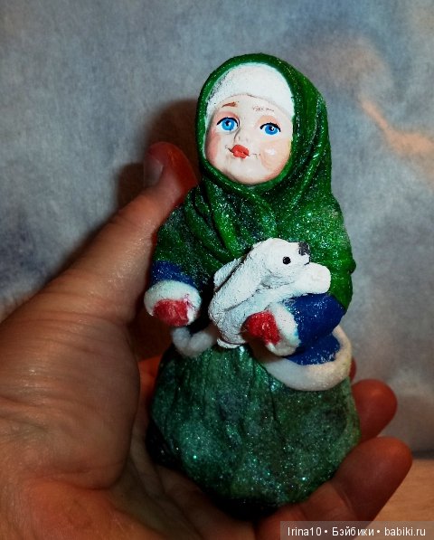 Набор ватных ёлочных игрушек