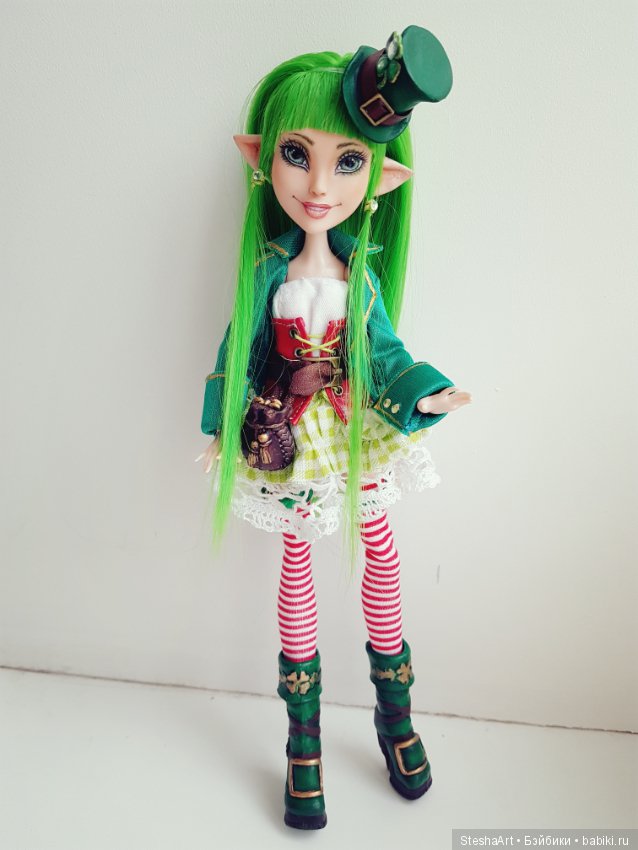 Леди Лепрекон. ООАК — Куклы Monster High и Ever After High: G1 (фото 3)