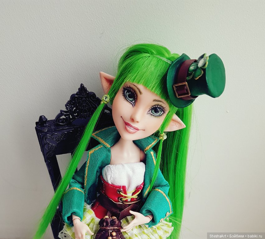 Леди Лепрекон. ООАК — Куклы Monster High и Ever After High: G1 (фото 2)