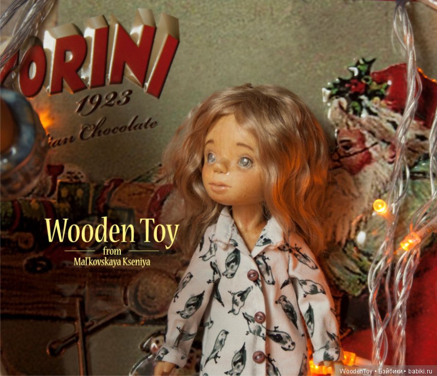Женя - моя первая деревянная кукла (фото 9)