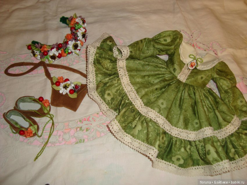 Маленькая Анжелика. Текстильная авторская кукла (фото 7)