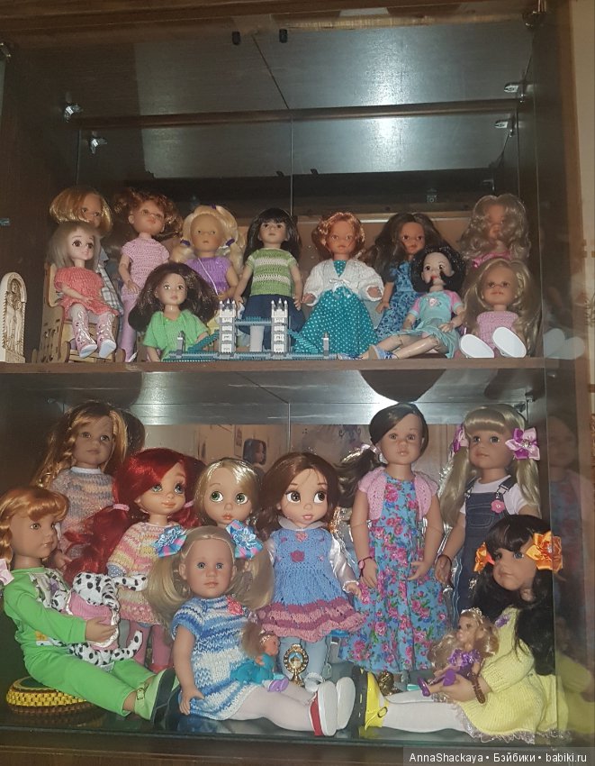 Новый домик для куколок — Домашние коллекции кукол: фото собраний