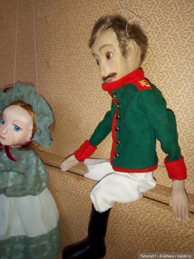 В старом сундуке — Авторские куклы из дерева