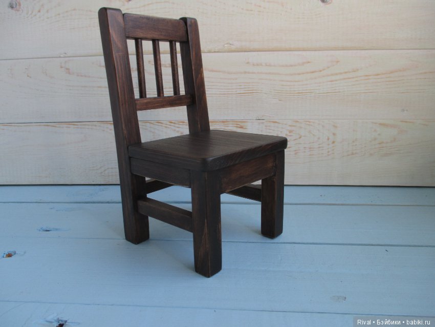 Стул 1:5 — Мебель для кукол и домиков: фото