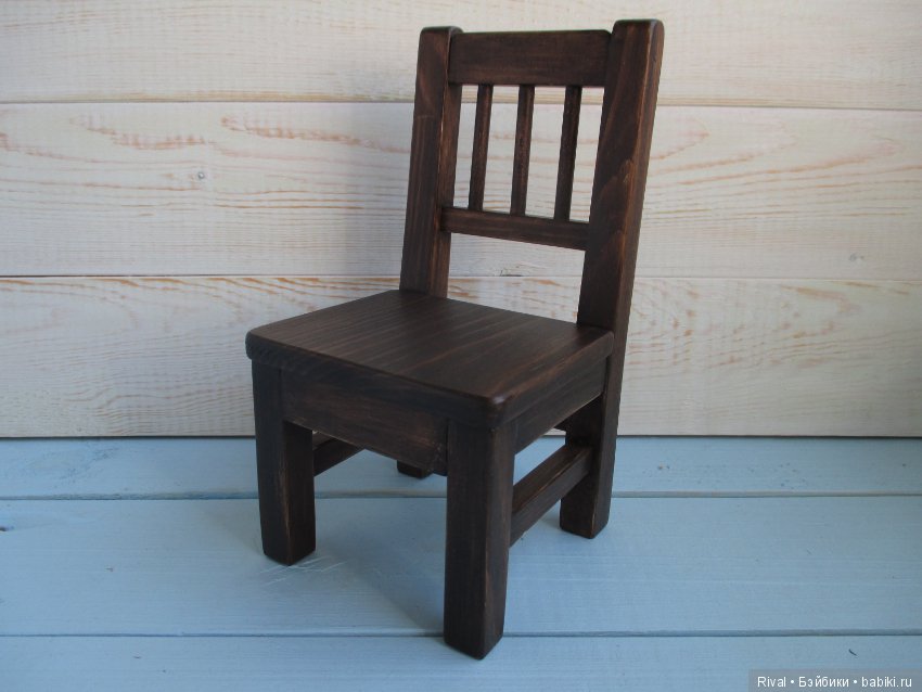 Стул 1:5 — Мебель для кукол и домиков: фото (фото 2)