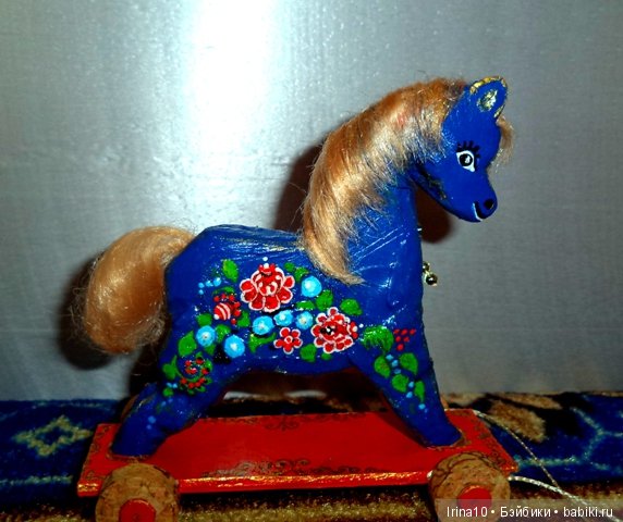 Камин с новогодними аксессуарами. Для кукол до 40 сантиметров (фото 10)