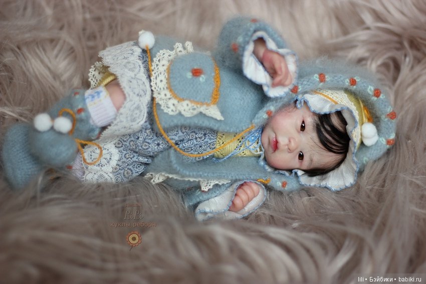 Мини реборн Лилли Лу — Молды и прототипы Реборн (Reborn): новинки (фото 4)