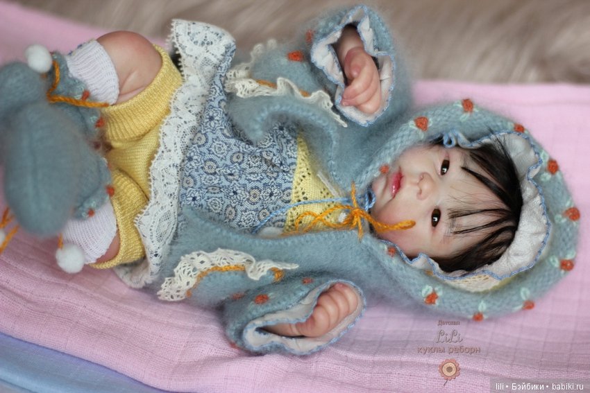 Мини реборн Лилли Лу — Молды и прототипы Реборн (Reborn): новинки (фото 9)