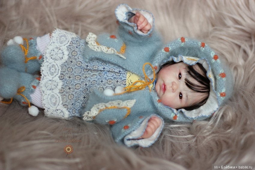 Мини реборн Лилли Лу — Молды и прототипы Реборн (Reborn): новинки (фото 6)