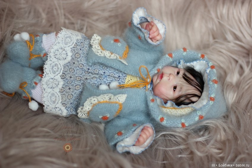 Мини реборн Лилли Лу — Молды и прототипы Реборн (Reborn): новинки (фото 5)