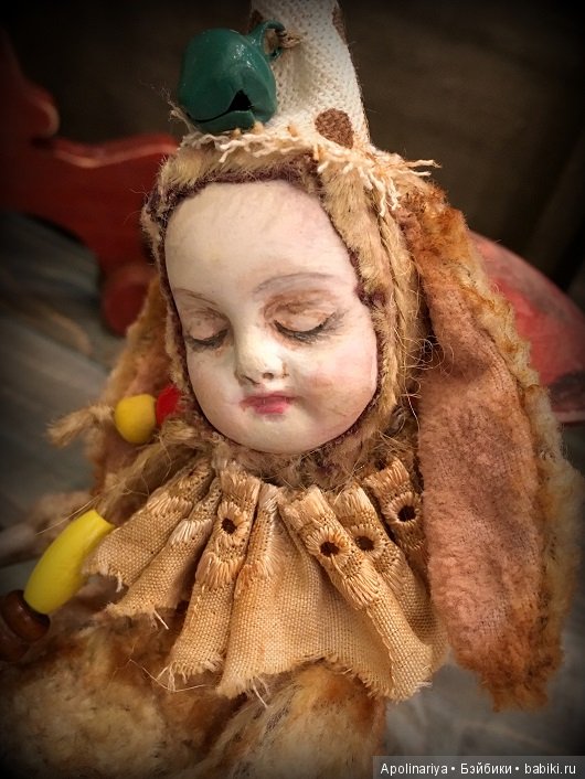 Paulina... тедди-долл, коллекция "Винтажный цирк" (фото 3)