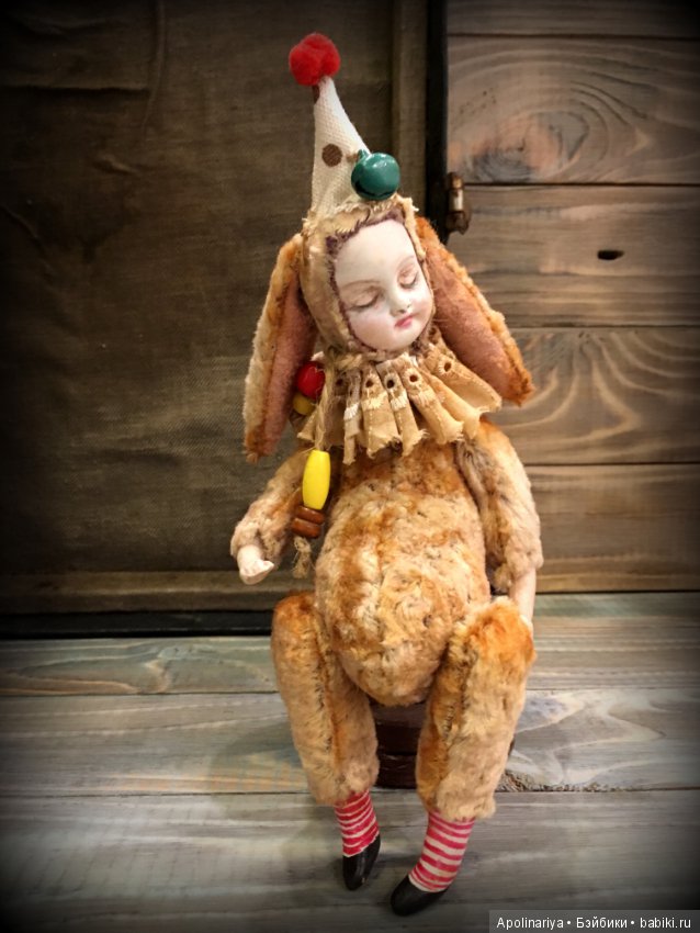 Paulina... тедди-долл, коллекция "Винтажный цирк"