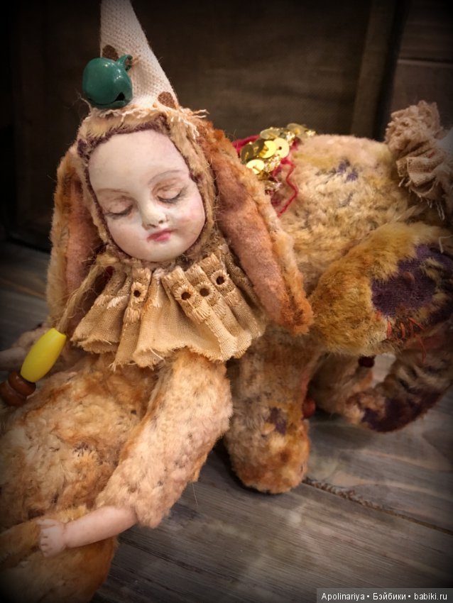 Paulina... тедди-долл, коллекция "Винтажный цирк"