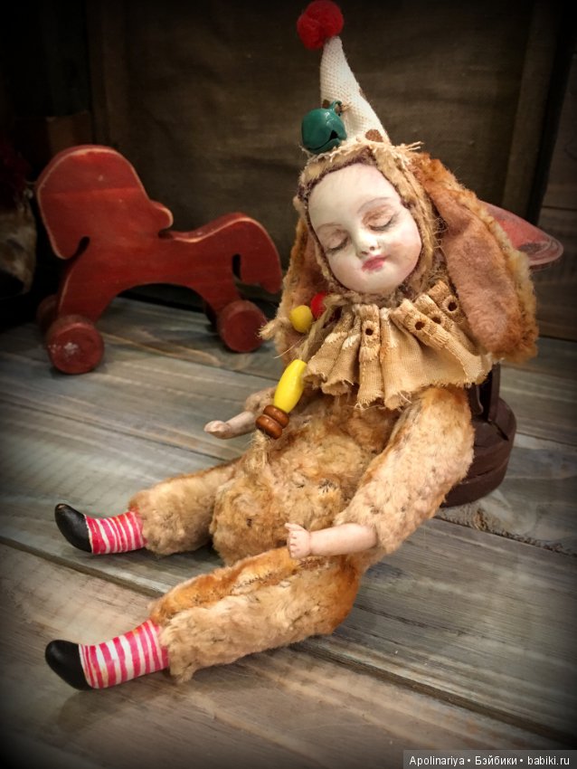 Paulina... тедди-долл, коллекция "Винтажный цирк" (фото 2)