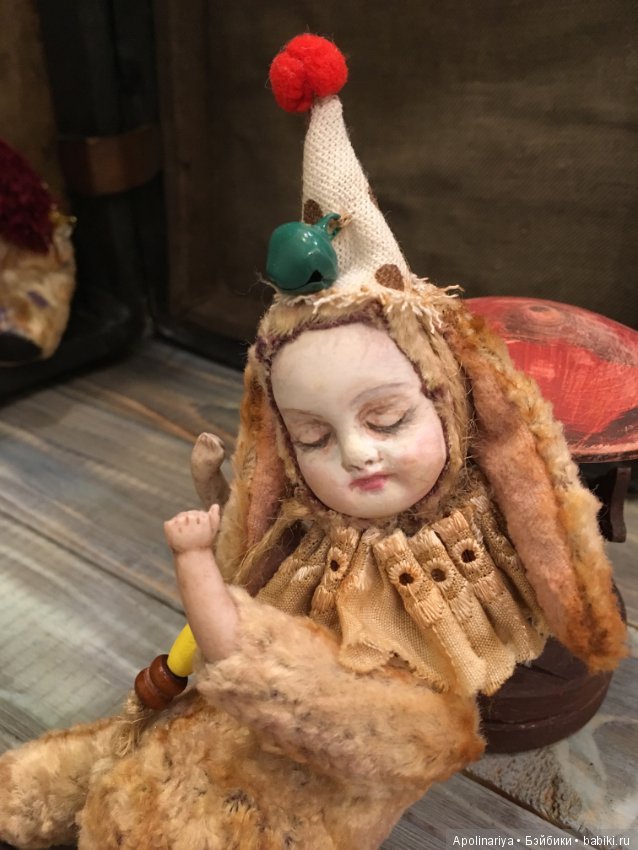 Paulina... тедди-долл, коллекция "Винтажный цирк"