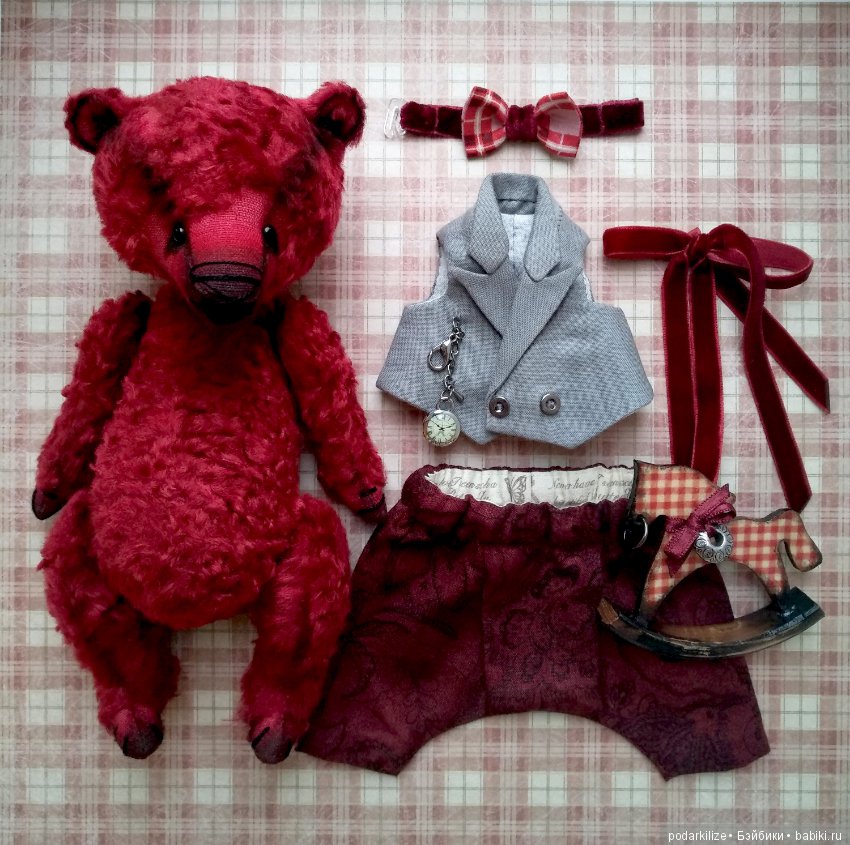 Фьери' авторский мишка ростом 20 см (фото 2)