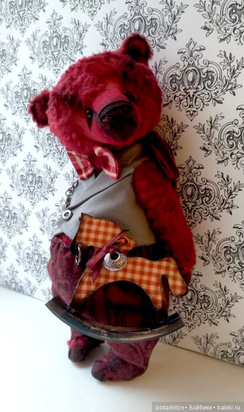 Фьери' авторский мишка ростом 20 см (фото 5)