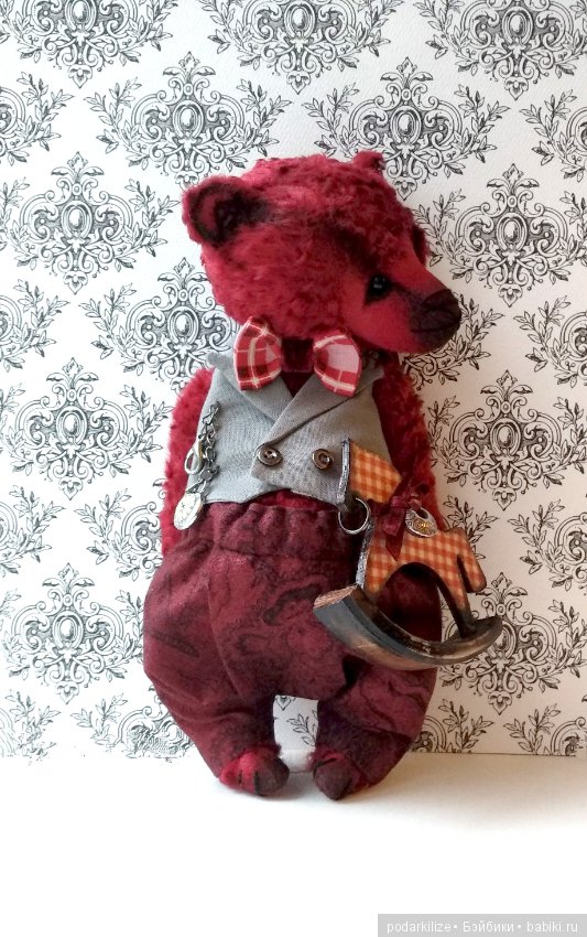 Фьери' авторский мишка ростом 20 см (фото 3)