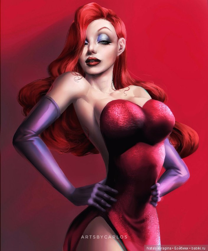 Джессика Рэббит — Авторские шарнирные куклы своими руками: лепка (фото 2)