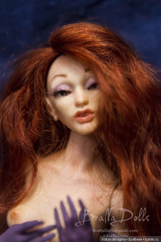 Джессика Рэббит — Авторские шарнирные куклы своими руками: лепка